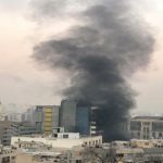 ببینید | آتش‌سوزی بزرگ یک واحد تجاری در بلوار امام
